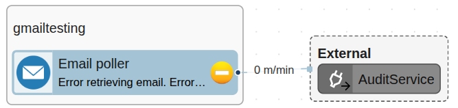 Warning plugin status